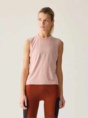 NWT Velocio Merino Ride Tank - Dusty Rose
